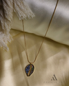 Aurora Leaf Pendant Necklace