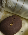 Golden Glow Dual Charm Necklace