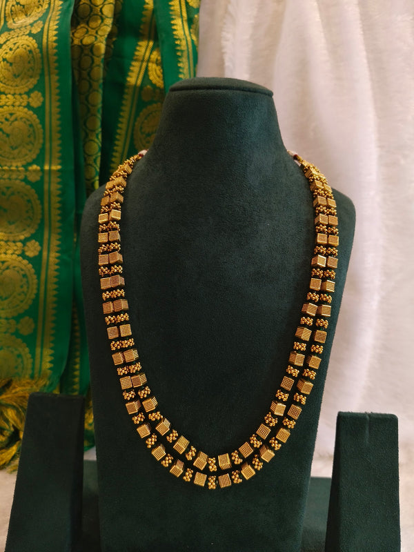 Antique Gold Two-Layer Long Haar