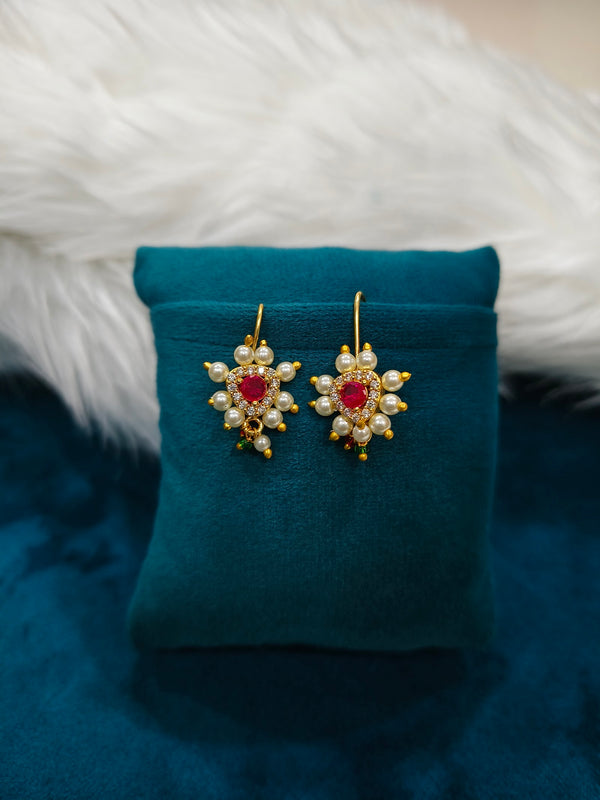 Pearl Blossom Ruby Bugadi
