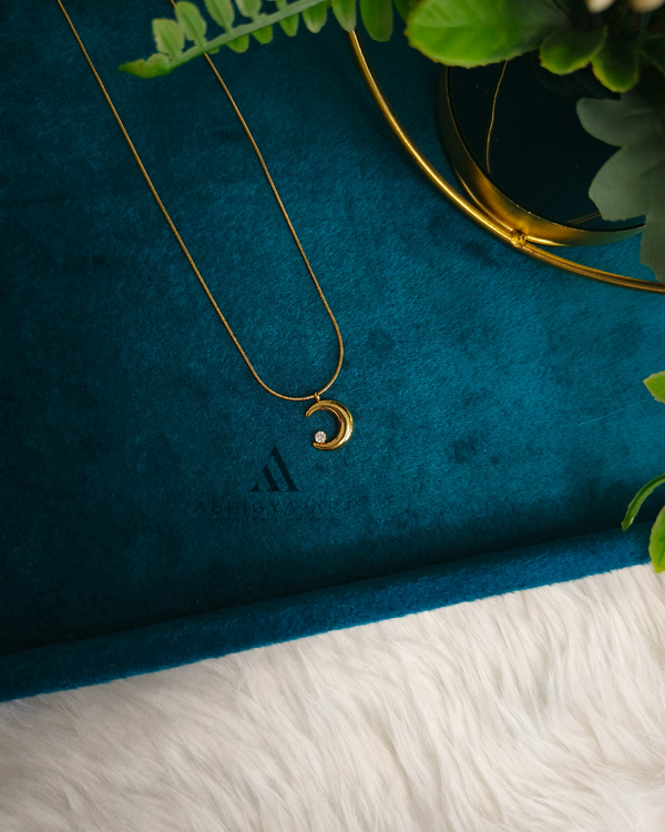 Crescent Moon Pendant