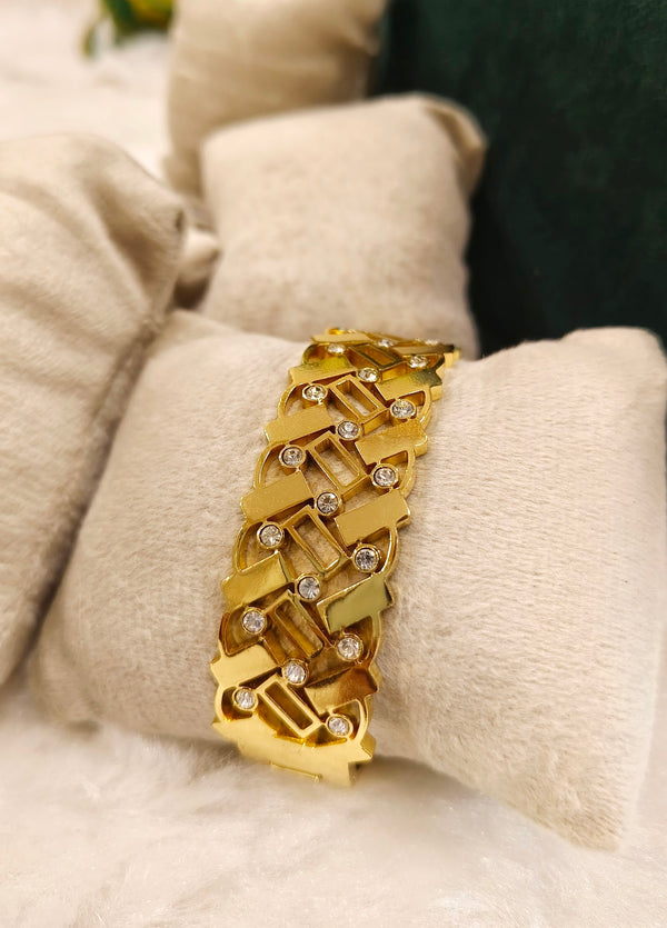 Woven Lattice CZ Kada