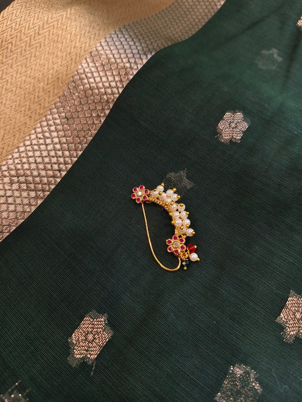 Pearl Cluster Crescent Nath