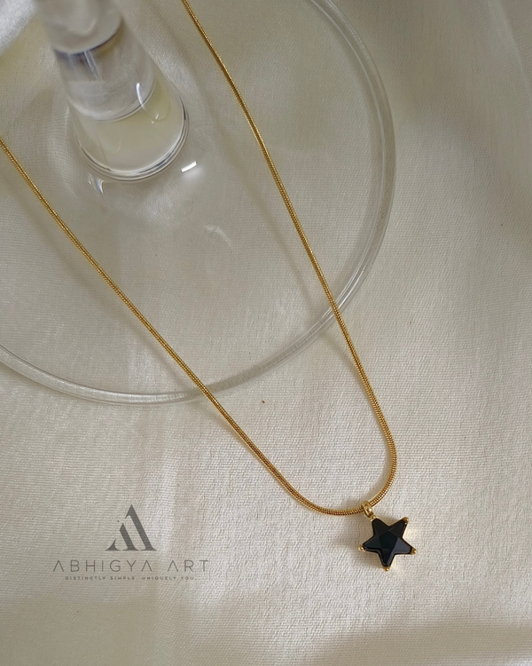 Black Star Pendant