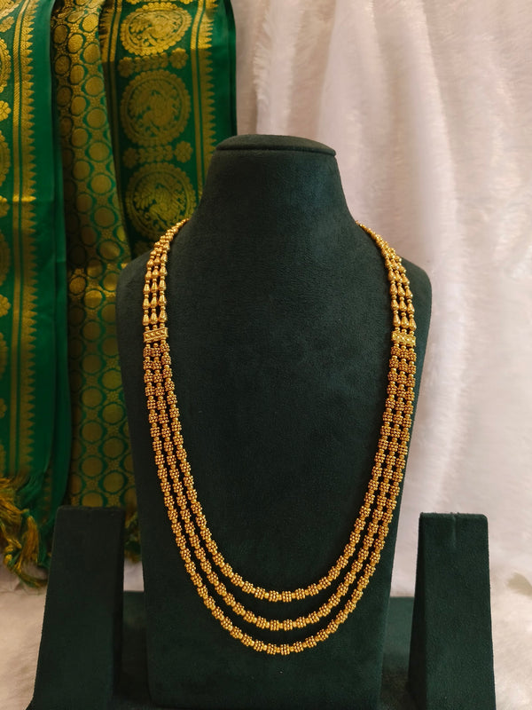 Triple-Layer Fine Gold Chain Haar