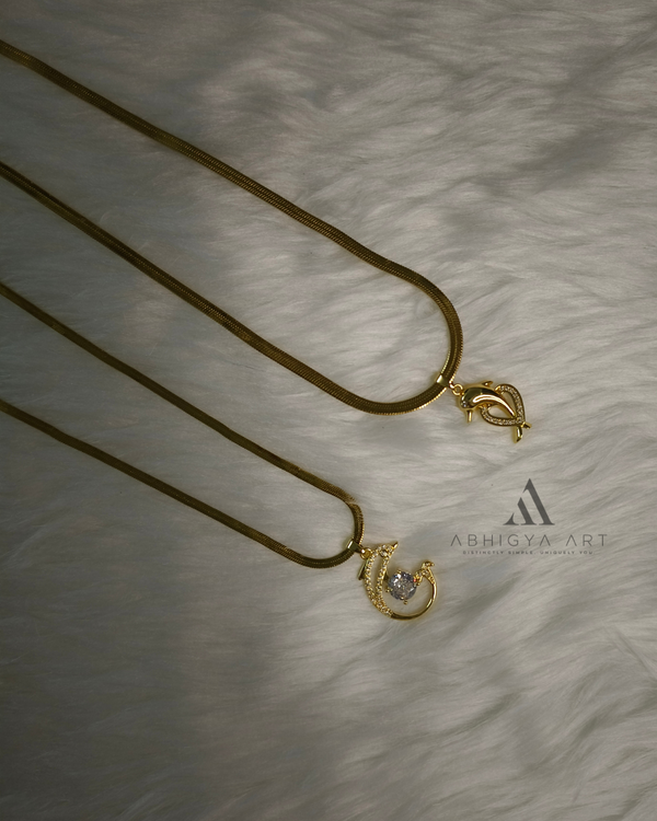 Evil Eye Charm Chain Necklace