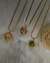 Floral Enamel Locket Pendant - Abhigya Art