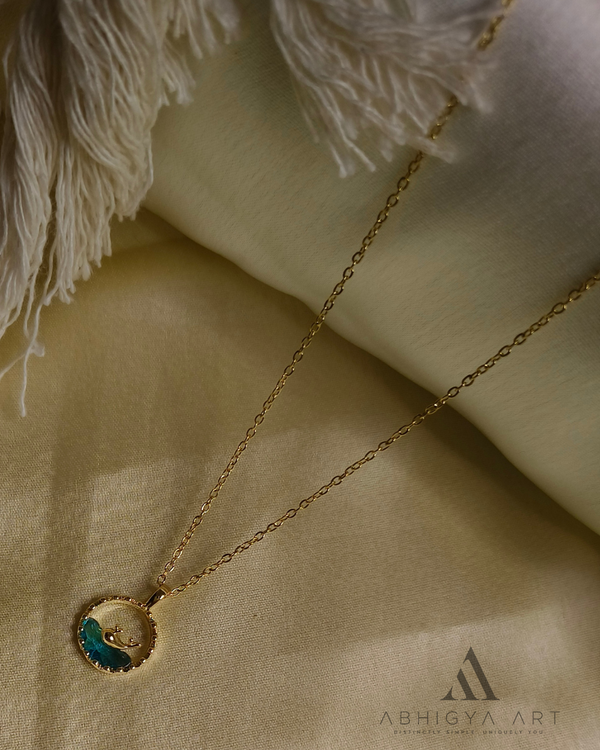 Ocean Spirit Dolphin Pendant Necklace