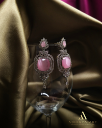 Blush Royale Statement Earrings