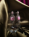 Blush Royale Statement Earrings