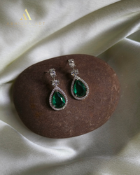 Elegant Teardrop AD Earrings